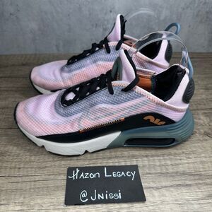 Nike~Women’s~Air Max 2090 Light Arctic Pink Lace Up Shoes Sneakers~Size 7